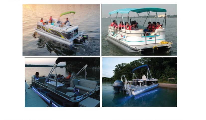 10 SEATER EXCURSION PONTOON BOAT