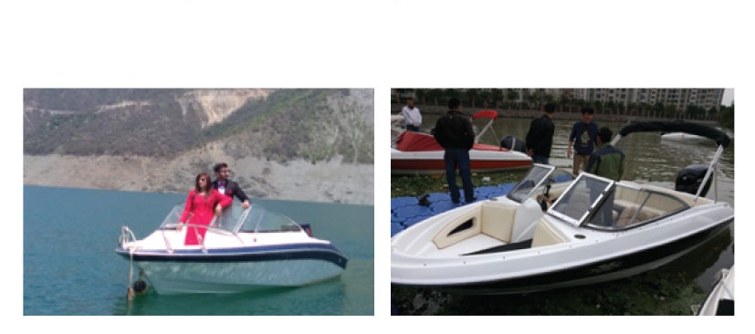 IB 550 IMPORTED FRP SPEED BOAT