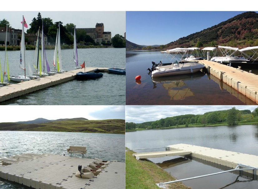 Rotomolded Big Size Modular Floating Docks