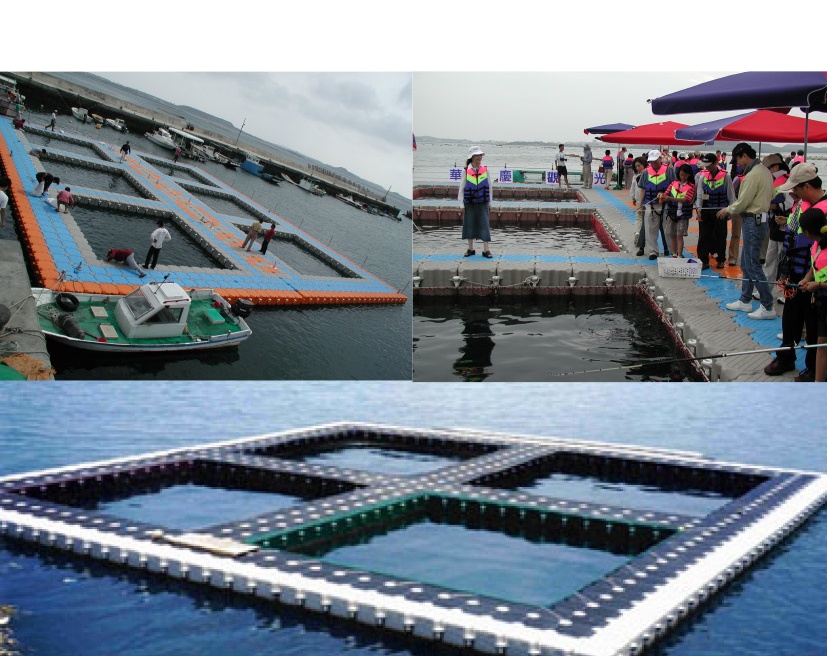 Heavy-Duty HDPE Floating Bridge
