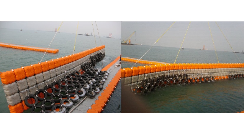 Floating Wave Attenuator & Demarcation Breakwater