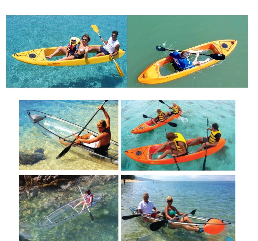 Transparent Kayak